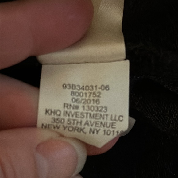 Kate Spade Girl’s Gold Glittering Stars Sweatshirt Dark Gray/Gold Stars 164/14y - Picture 8 of 9